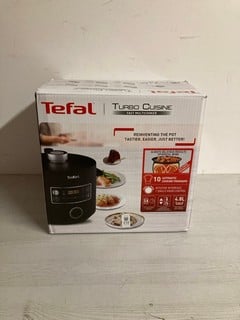 Lot 232  
            Nottingham SR3 - Delivery Only 

                
TEFAL TURBO CUISINE FAST MULTI COOKER