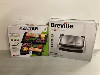 Lot 246  
            Nottingham SR3 - Delivery Only 

                
2 X ITEMS TO INCLUDE MEGASTONE PANINI MAKER