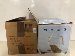 Lot 255  
            Nottingham SR3 - Delivery Only 

                
2 X ITEMS TO INCLUDE SMEG KETTLE