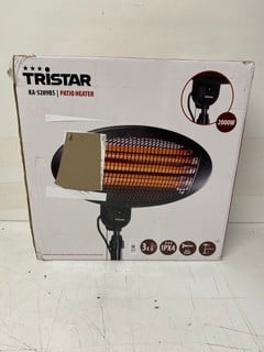Lot 267  
            Nottingham SR3 - Delivery Only 

                
TRISTAR PATIO HEATER MODEL NO:KA-5289BS