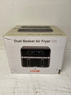 Lot 276  
            Nottingham SR3 - Delivery Only 
                
LOGIK DUAL BASKET AIR FRYER 8L