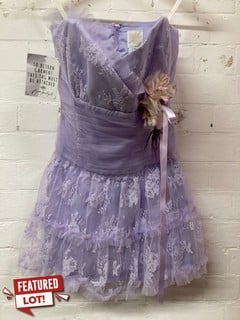 Lot 32  
            Nottingham SR3 - Delivery Only 
                
WOMEN'S DESIGNER LAVENDER DRESS UK SIZE 14 (PURPLE) ORIGINAL RRP $581 USD