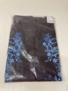 Lot 337  
            Nottingham SR3 - Delivery Only 
                
MARRAKESH EMBROIDERE JEANS IN BROWN SIZE: 8 ORIGINAL RRP £248