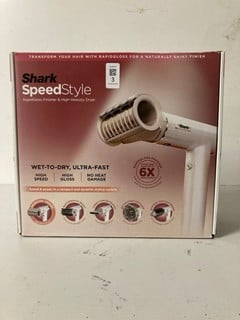 Lot 3  
            Nottingham SR3 - Delivery Only 
                
SHARK SPEED STYLE HUGH VELOCITY DRYER