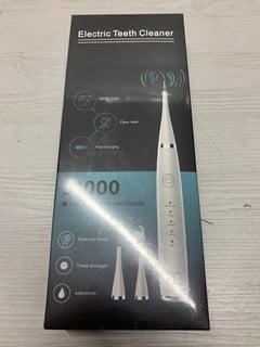 Lot 696  
            Nottingham SR3 - Delivery Only 
                
ELECTRIC TEETH CLEANER (SEALED)