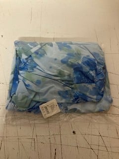 Lot 712  
            Nottingham SR3 - Delivery Only 
                
WOMEN'S DESIGNER RAYLON MINI DRESS (BLUE MOTIF) S ORIGINAL RRP £158