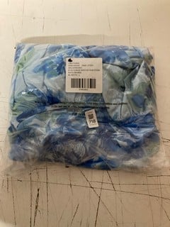 Lot 718  
            Nottingham SR3 - Delivery Only 
                
WOMEN'S DESIGNER RAYLON MINI DRESS L (BLUE MOTIF) ORIGINAL RRP £158