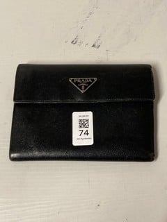 Lot 74  
            Nottingham SR3 - Delivery Only 
                
PRADA SAFFIANO LEATHER WALLET