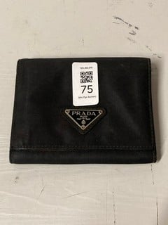 Lot 75  
            Nottingham SR3 - Delivery Only 

                
PRADA SAFFIANO LEATHER WALLET