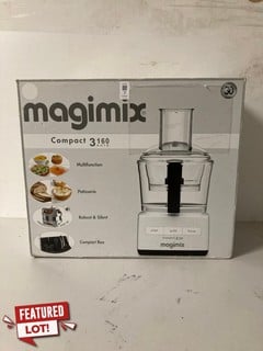 Lot 7  
            Nottingham SR3 - Delivery Only 
                
MAGIMAX COMPACT 3 FOOD PROCESSOR ORIGINAL RRP £270