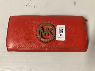 Lot 86  
            Nottingham SR3 - Delivery Only 

                
MICHAEL KORS RED LEATHER WALLET