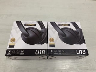 Lot 872  
            Nottingham SR3 - Delivery Only 

                
2 X VENKER U18 WIRED USB HEADSETS