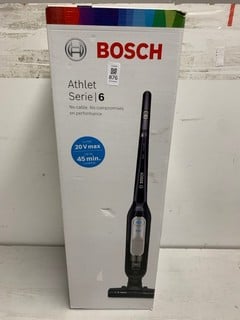 Lot 876  
            Nottingham SR3 - Delivery Only 

                
BOSCH ATHLET SERIE 6 CORDLESS VACUUM CLEANER ORIGINAL RRP £315