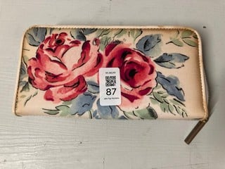 Lot 87  
            Nottingham SR3 - Delivery Only 

                
CATH KIDSTON FLORAL LONG WALLET