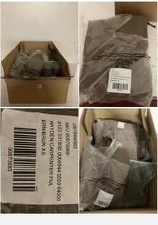 Lot 899  
            Nottingham SR3 - Delivery Only 

                
BOX OF HAYDEN CARPENTER PULL ON TROUSERS UK XS (BROWN) ORIGINAL RRP £140