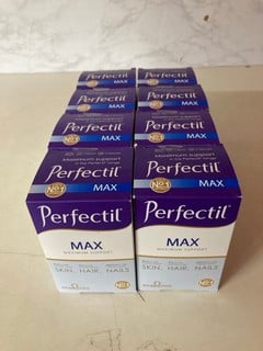 Lot 710  
            Nottingham SR5 - Delivery Only 

                
8 X PERFECTIL MAX MAXIMUM SUPPORT VITABIOTICS 12/25