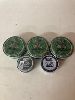 Lot 714  
            Nottingham SR5 - Delivery Only 

                
5 X REUZEL MATTE POMADE HAIR CREAMS