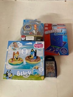 Lot 760  
            Nottingham SR5 - Delivery Only 

                
BOX OF CHILDREN'S TOYS TO INC POKÉMON POKEBALL