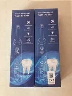 Lot 773  
            Nottingham SR5 - Delivery Only 

                
2 X MULTIFUNCTIONAL TOOTH POLISHERS