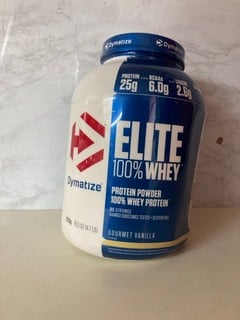Lot 781  
            Nottingham SR5 - Delivery Only 

                
DYMATIZE ELITE 100% WHEY PROTEIN POWDER