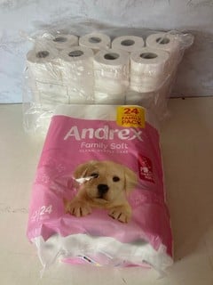Lot 798  
            Nottingham SR5 - Delivery Only 

                
2 X BALES OF TOILET PAPER TO INC ANDREX