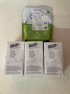 Lot 807  
            Nottingham SR5 - Delivery Only 

                
BOX OF ITEMS TO INC DEXTRO ENERGY