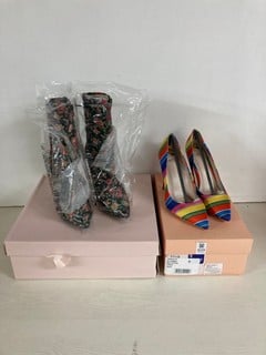 Lot 829  
            Nottingham SR5 - Delivery Only 

                
2 X PAIRS OF SHOES TO INC FAITH CHARLOTTE SIZE:4
