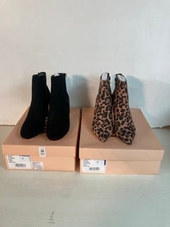Lot 891  
            Nottingham SR5 - Delivery Only 

                
2 X PAIRS OF FAITH SHOES TO INC BETINO SIZE:5 ANKLE BOOTS