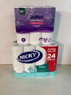 Lot 900  
            Nottingham SR5 - Delivery Only 

                
2 X BALES OF TOILET ROLLS TO INC NICKY