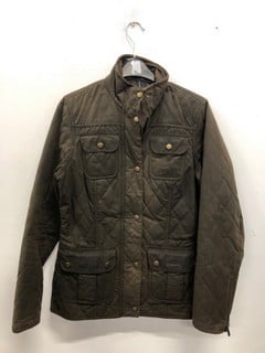 Lot 1049  
            Nottingham SR9 - Delivery Only 

                
BARBOUR BROWN FARMERS JACKET UK SIZE 10