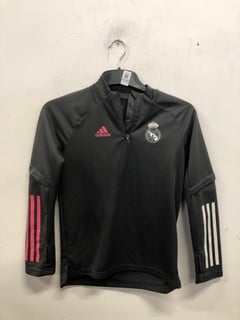 Lot 1055  
            Nottingham SR9 - Delivery Only 

                
KIDS ADIDAS REAL MADRID 1/4 ZIP TRAINING TOP UK SIZE 9-10 YEARS