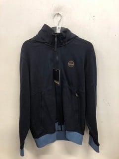Lot 1074  
            Nottingham SR9 - Delivery Only 

                
NAPAPIJRI NAVY BLUE ZIP-UP HOODIE UK SIZE M