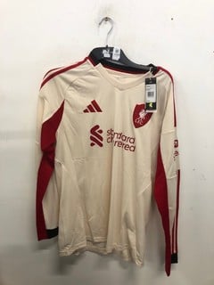 Lot 1086  
            Nottingham SR9 - Delivery Only 

                
ADIDAS LIVERPOOL FC 2025/26 LS AWAY JERSEY UK SIZE L