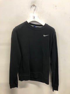 Lot 1087  
            Nottingham SR9 - Delivery Only 

                
NIKE BLACK CREW NECK JUMPER UK SIZE S