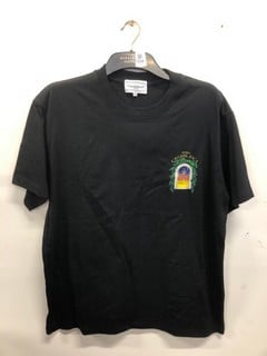 Lot 1108  
            Nottingham SR9 - Delivery Only 

                
CASABLANCA BLACK GRAPHIC LOGO T-SHIRT UK SIZE XL
