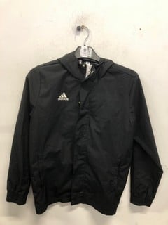 Lot 1127  
            Nottingham SR9 - Delivery Only 

                
JUNIOR ADIDAS BLACK LOGO WINDBREAKER JACKET UK SIZE 11-12 YEARS