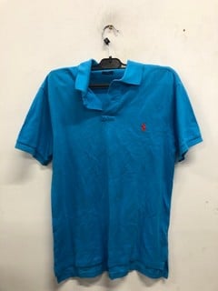 Lot 1188  
            Nottingham SR9 - Delivery Only 

                
RALPH LAUREN POLO BLUE POLO SHIRT UK SIZE M
