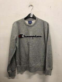 Lot 1195  
            Nottingham SR9 - Delivery Only 

                
CHAMPION GREY JUMPER UK SIZE S