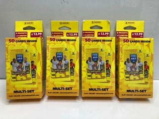 Lot 135  
            Nottingham SR9 - Delivery Only 

                
4 X PACKS OF 50 CARDS PANINI 2026 CARDS