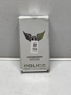 Lot 168  
            Nottingham SR9 - Delivery Only 

                
POLICE CONTEMPORARY MOISTURISING AFTERSHAVE
