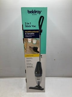 Lot 178  
            Nottingham SR9 - Delivery Only 

                
BELDRAY 2 IN 1 STICK VAC