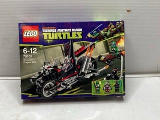 Lot 192  
            Nottingham SR9 - Delivery Only 

                
LEGO TEENAGE MUTANT NINJA TURTLES SHREDDER'S DRAGON BIKE