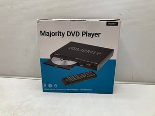 Lot 199  
            Nottingham SR9 - Delivery Only 

                
MAJORITY DVD PLAYER