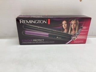 Lot 202  
            Nottingham SR9 - Delivery Only 

                
REMINGTON COLOUR PROTECT HAIR STRAIGHTENERS