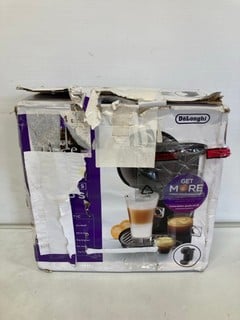 Lot 20  
            Nottingham SR9 - Delivery Only 

                
DELONGHI NESCAFE DOLCE GUSTO GENIO PLUS COFFEE MACHINE