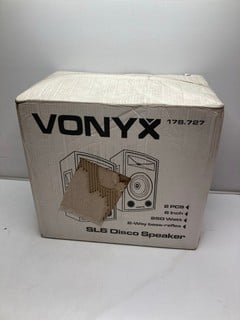 Lot 210  
            Nottingham SR9 - Delivery Only 

                
VONYX SL6 DISCO SPEAKER