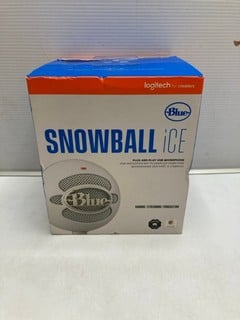 Lot 216  
            Nottingham SR9 - Delivery Only 

                
BLUE SNOWBALL ICE WHITE MICROPHONE