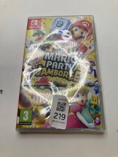 Lot 219  
            Nottingham SR9 - Delivery Only 

                
MARIO PARTY JAMBOREE GAME FOR NINTENDO SWITCH