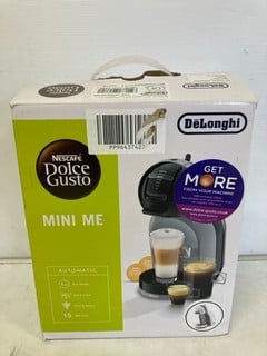 Lot 23  
            Nottingham SR9 - Delivery Only 

                
DELONGHI NESCAFE DOLCE GUSTO MINI ME COFFEE MACHINE