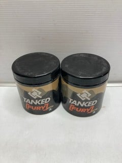 Lot 265  
            Nottingham SR9 - Delivery Only 

                
2  X TUBS OF TANKED FURY POWDER SUPPLEMENT IN COLA BBE - SEP 2025
